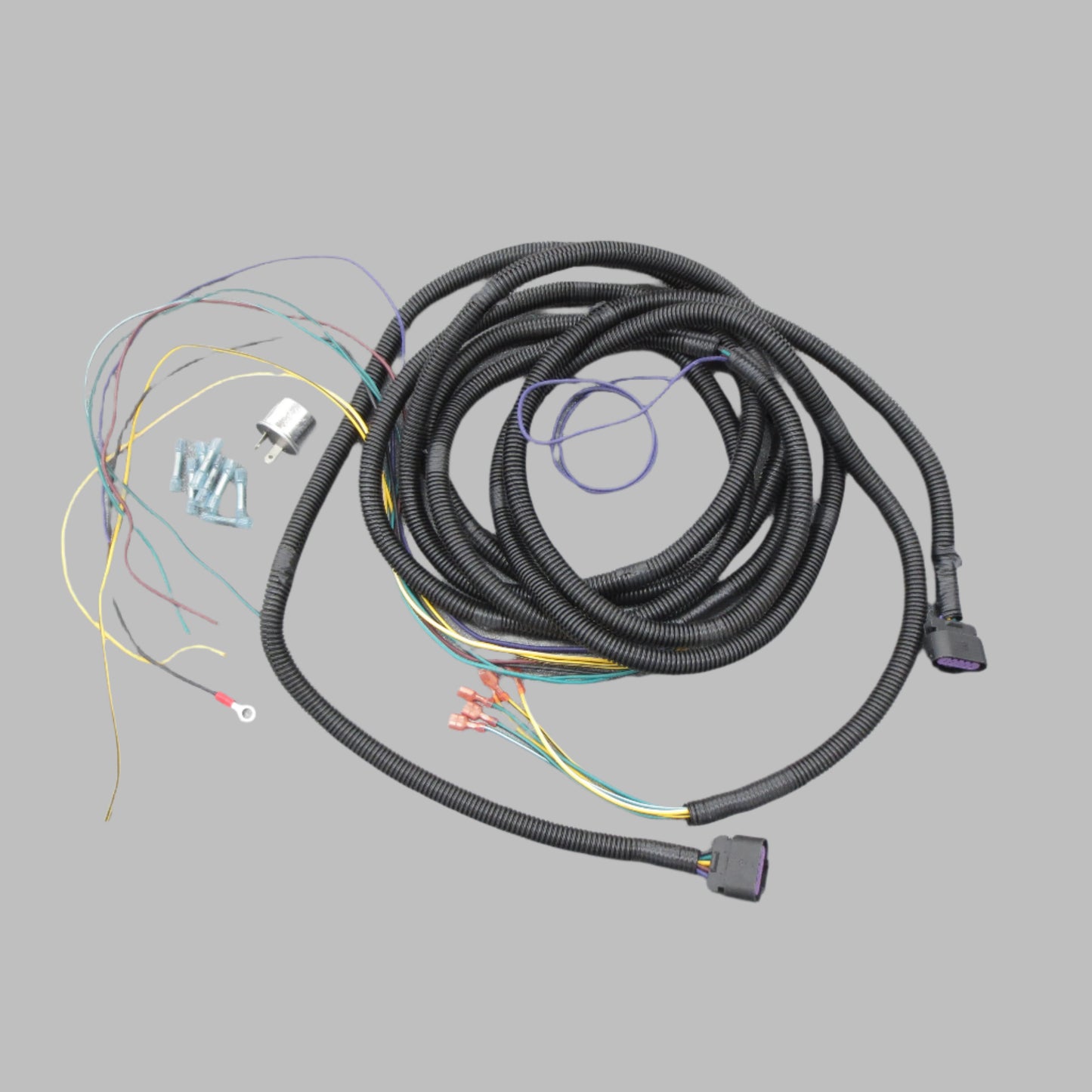 Universal Wiring Harness with Flasher - 1311100-WH, 31980