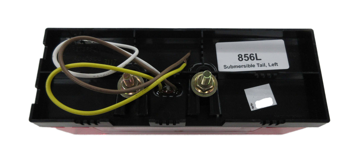 Rectangle Tail Light Submersible Left Side - 856L