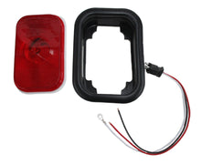 Load image into Gallery viewer, 3x5 Rectangle Red Light, grommet and pigtail -   ST-33RB, A-33GB, A-45PB