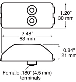 Amber Trailer Light M150A