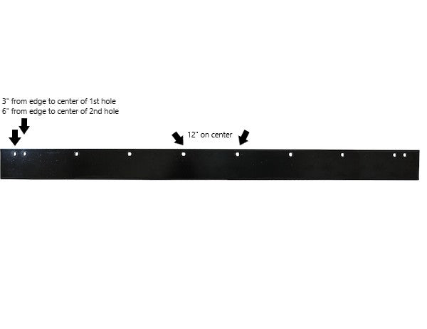 Cutting Edge 96" x 6" x 1/2" 16120620