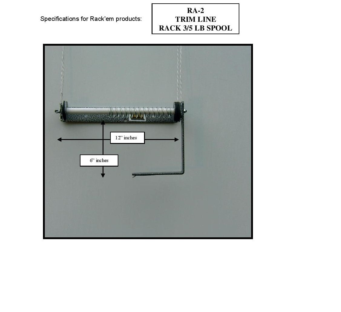 Rack'em Trim Line Holder - RA-2