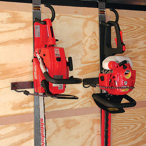 Rack'em Hedge Trimmer/Chain Saw Rack - RA-3