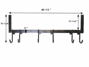 Rack'em 6 Hook Multi-Tool Rack - RA-7