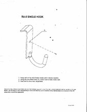 Load image into Gallery viewer, Rack&#39;em Single Hook Multi-Tool Rack - RA-8