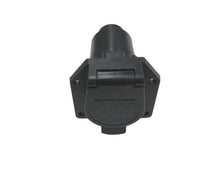 Load image into Gallery viewer, 7-Way RV Style Trailer Plug &amp; Vehicle Side 7 Pin Flat Socket &amp; Bracket - F7CB, 58230, F7TB