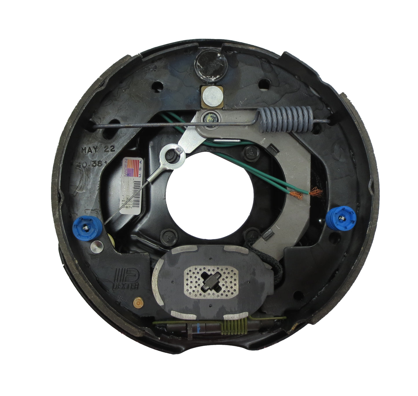 Dexter Electric Brake Assembly 10 In. x 2.25 In. 3.5k Nev-R-Adjust LH & RH Pair - 23-468, 23-469