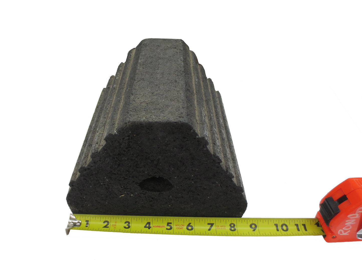 Wheel Chock, 8" x 8" x 5" Rubber - HDWC2