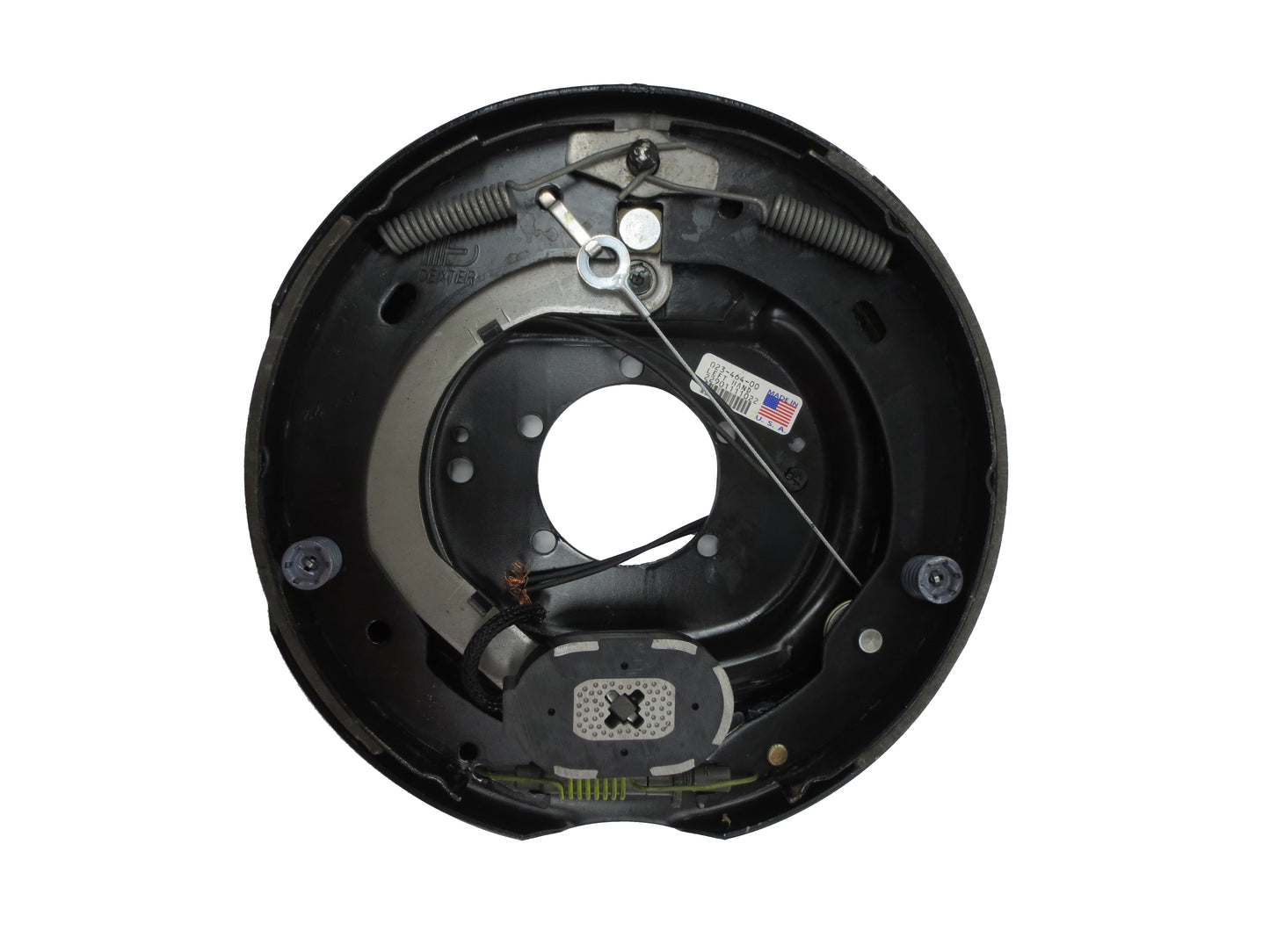 Dexter Electric Brake Assembly 12 In. x 2 In. LH & RH 7k Nev-R-Adjust Combo:23-464, 23-465