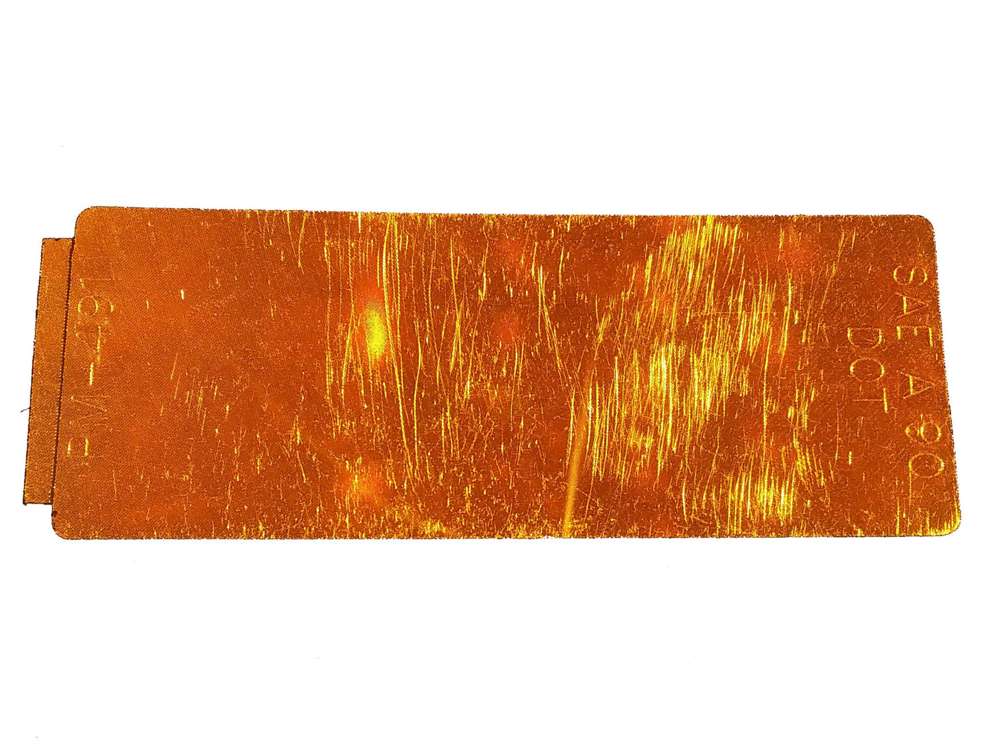 4.31" x 1.69" Red Reflector - B491R or B491A