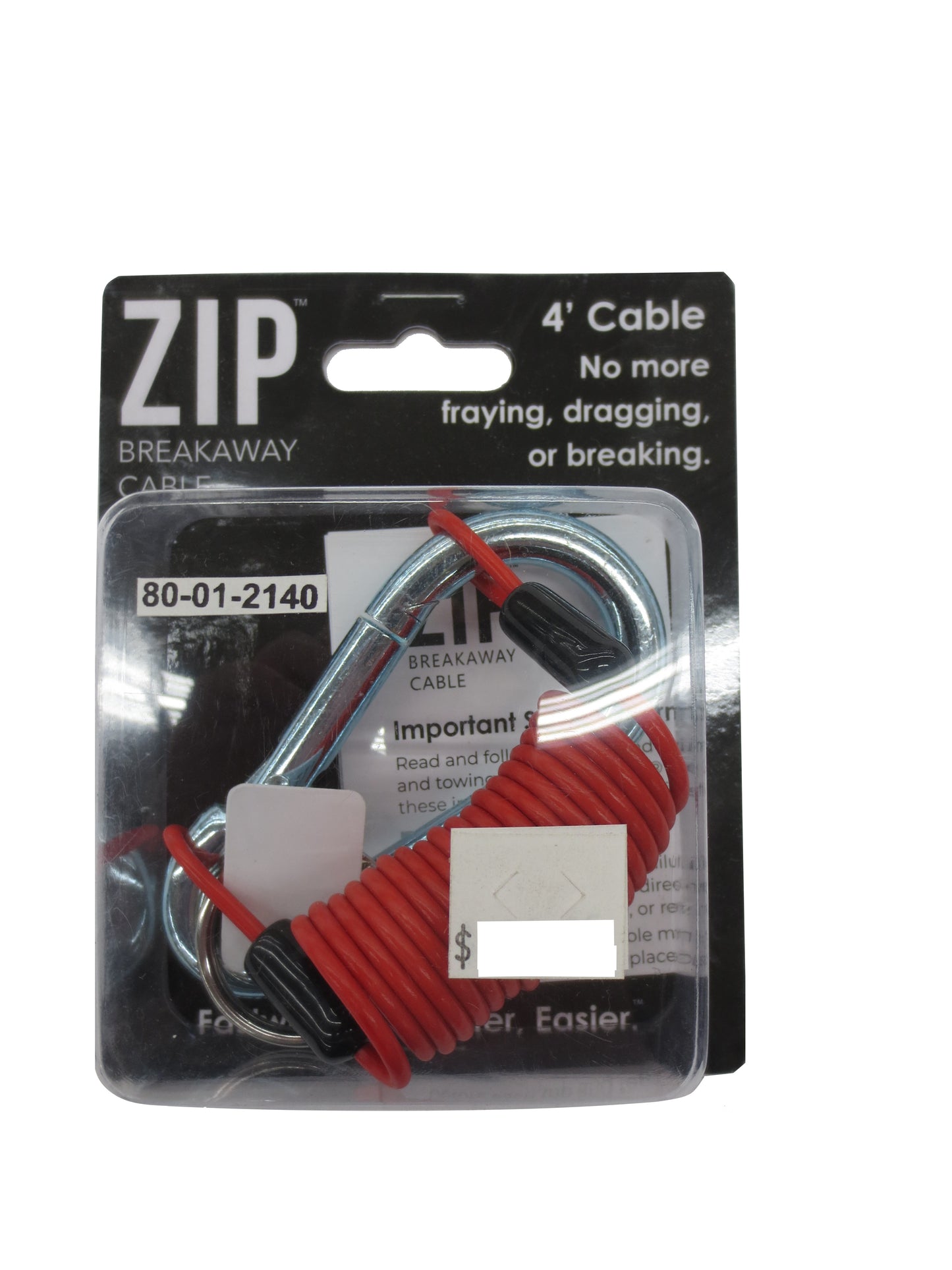 4 Ft. Coiled Breakaway Cable - 80-01-2140