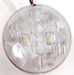 Trailer Back-Up Light - White LED - 4" Round -  BUL-11CB