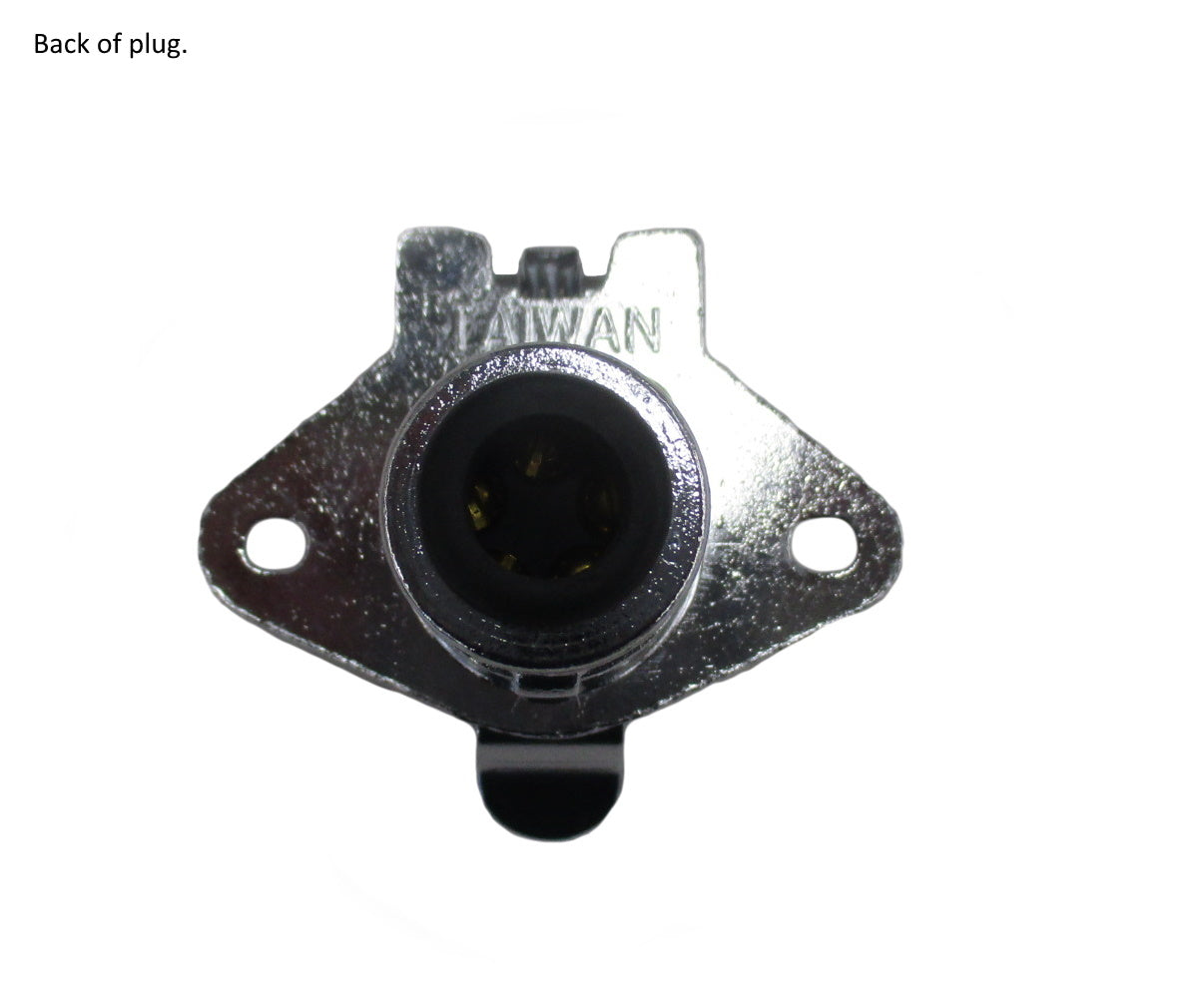 5-Pin Round Plug, Vehicle End - 11-502