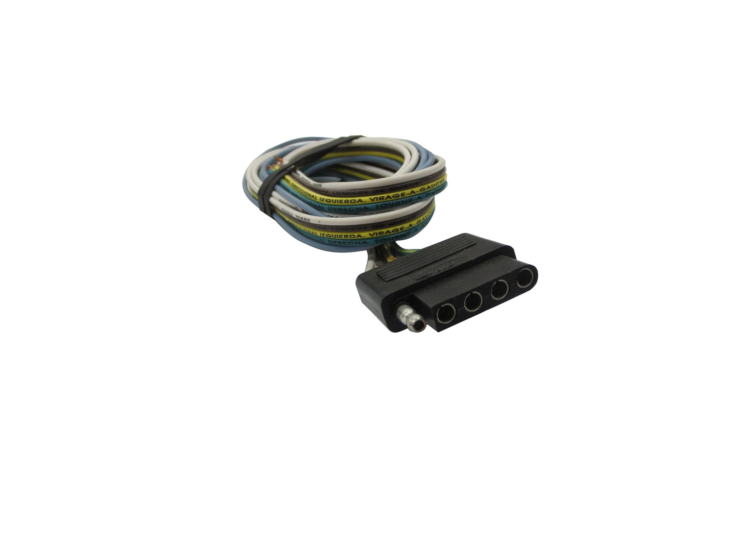 5-Pin Vehicle Side Plug, 18/16 GA, 48" - 45S
