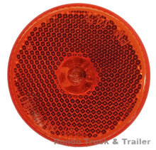 Load image into Gallery viewer, Trailer Clearance Light Reflector - Amber Incandescent - 2.5&quot; Round - 143A