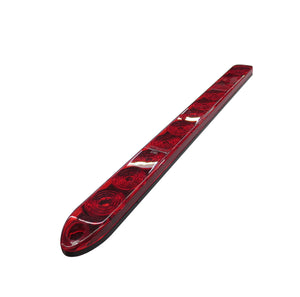 Low Profile Stop / Turn / Tail Light, Red LED/Red Lens, T10-RR00-1