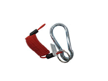 Load image into Gallery viewer, 6&#39; Red Coiled Breakaway Cable - 80-01-2160