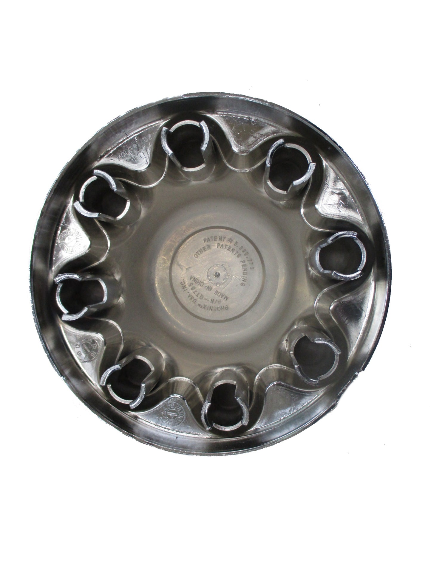 Center Cap, 8 Lug, Chrome, QT765C
