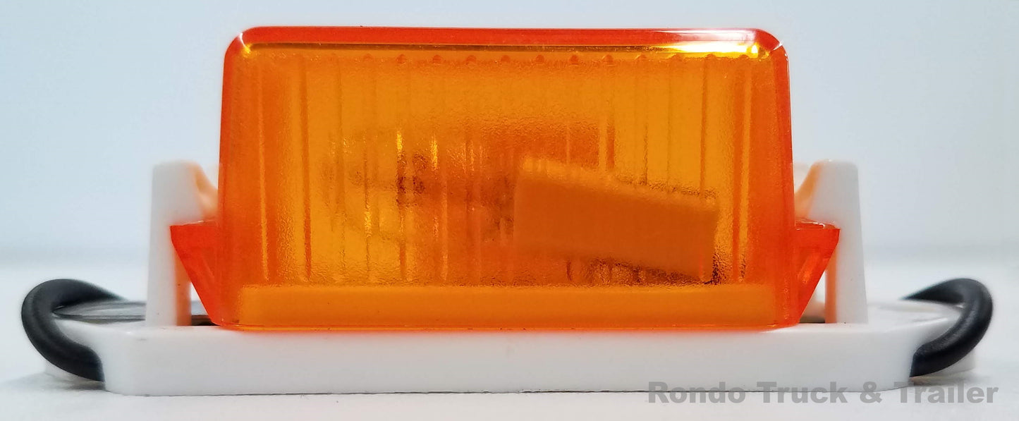 Trailer Clearance Light - Incandescent - Amber Lens - 107WA
