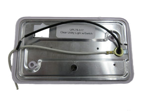 Clear Utility Trailer Light with Switch UPL78-517