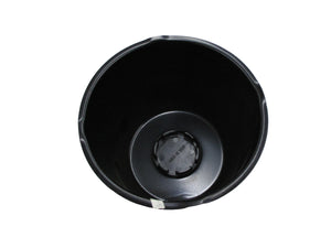 Black Center Cap for 8 Lug Axle - 4.90" Center Hole 490EZ-BK