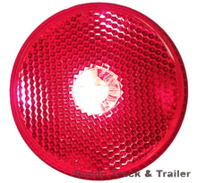 Load image into Gallery viewer, Trailer Clearance Light Reflector - Red Incandescent - 2.5&quot; Round - 143R