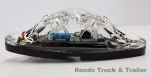 Red Marker / Clearance Trailer Light with Clear Lens L04-0047RI