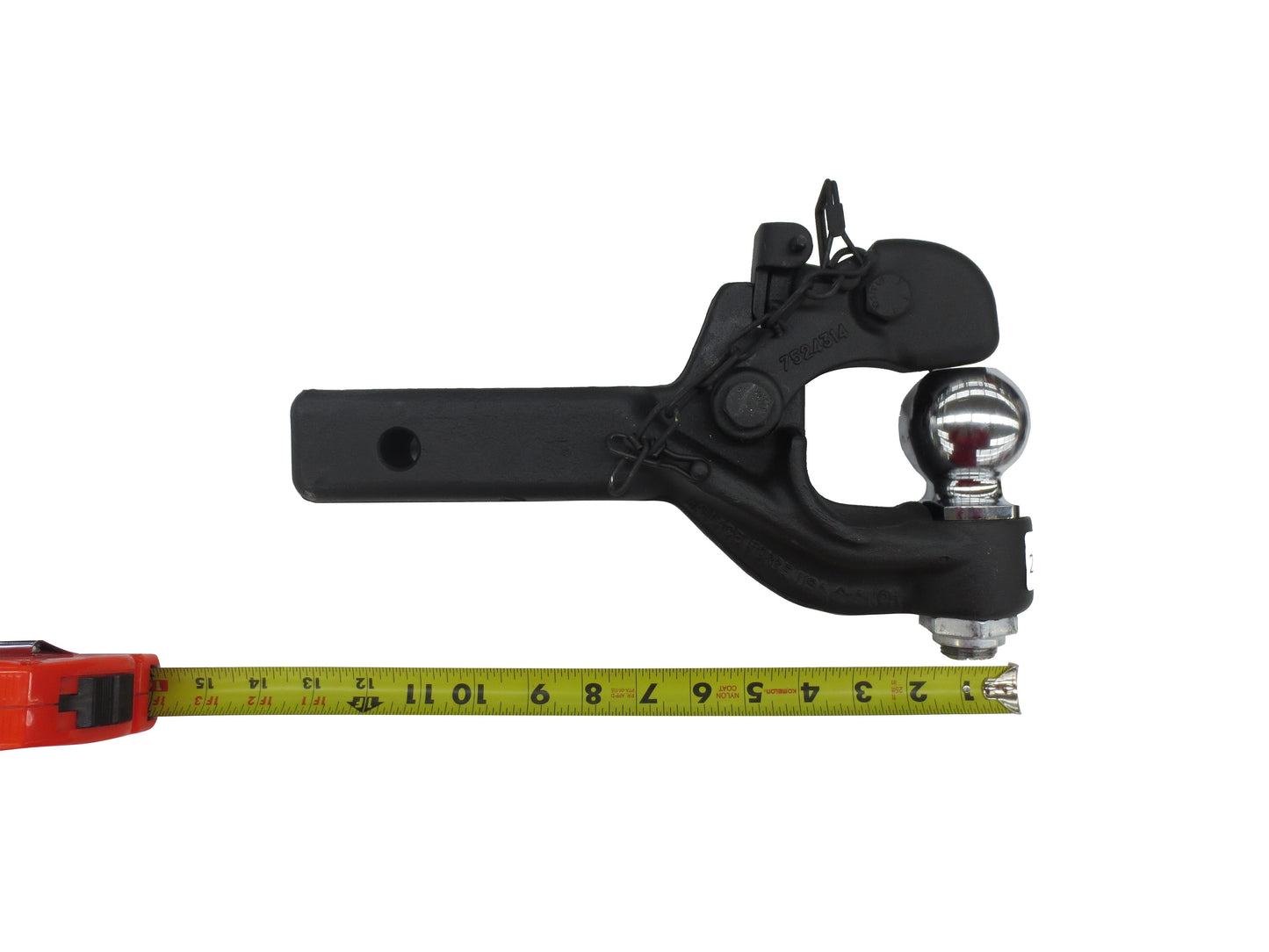 Pintle Hook Combo, 2 5/16 In. Ball, 2 In. Tube, 10k 2079121B