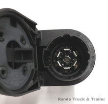 Load image into Gallery viewer, 7-way RV Round 4-flat Trailer Wiring Plug - F7M4, BKM4