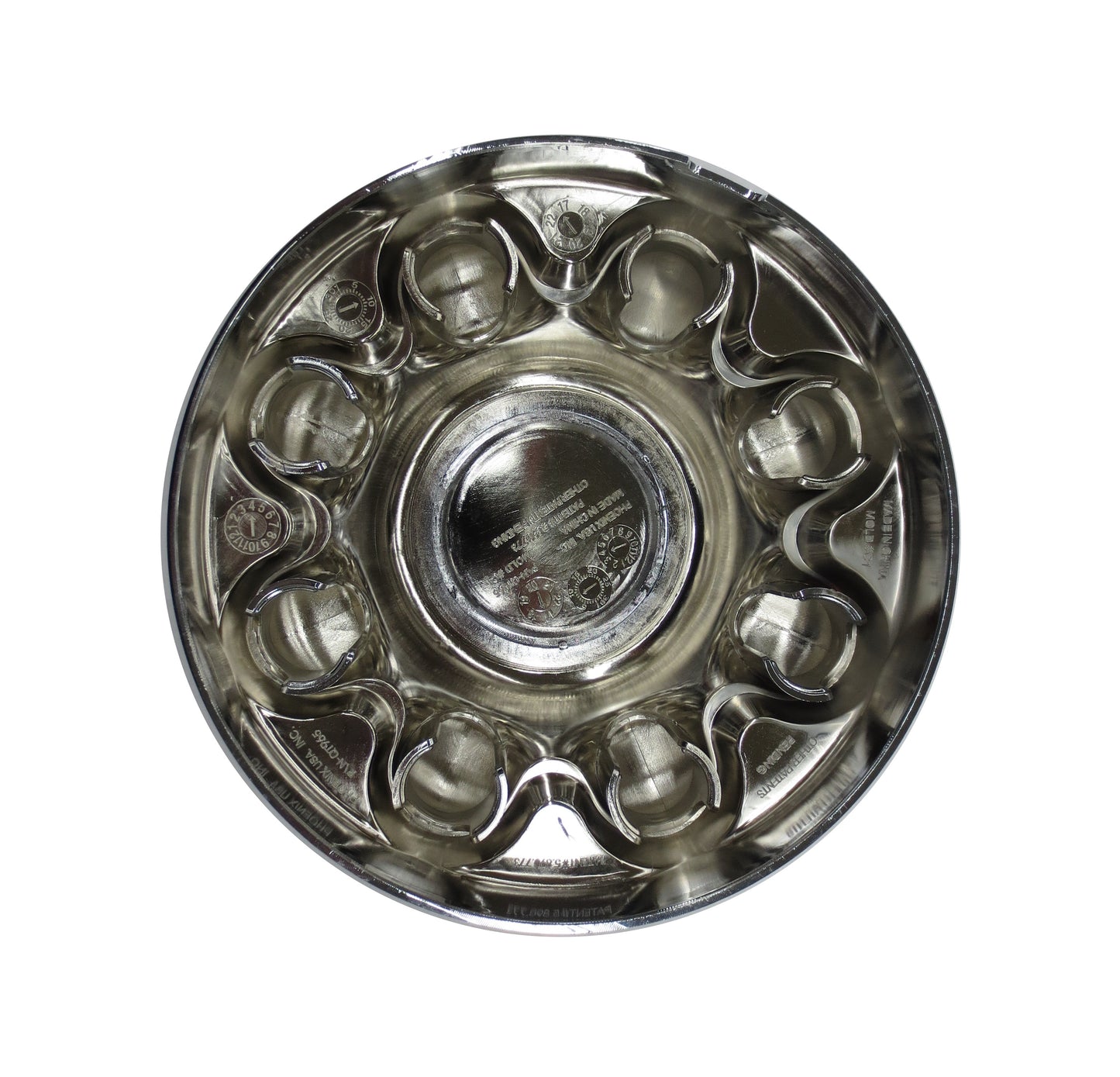 Center Cap / Hub Cover, 8 Lug on 6.5", 5/8" Studs QT965