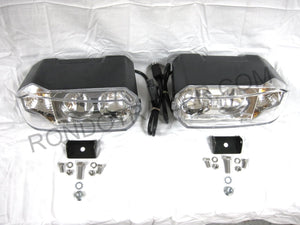 Headlight Assembly Left Hand (New Style, Halogen) 25013250