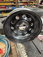 Load image into Gallery viewer, New Trailer Small GM Steel Silver Mod 15&quot; Wheel 5 LUG Rim 5 on 4.75 Wheel