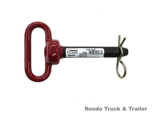 Double HH Trailer Hitch Pin 3/4" x 4" H34-4 #00233