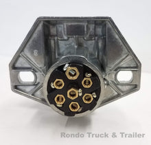 Load image into Gallery viewer, Pollak 7 Pin Round Trailer Socket, Vehicle Side 11-721E