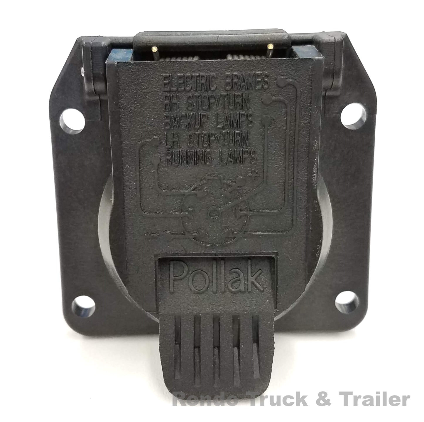 Pollak 7 Way OEM RV Plug Socket 11-893 *** FREE SHIPPING ***