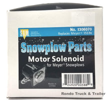 Load image into Gallery viewer, Replacement Snowplow Motor Solenoid for Meyers Plow 1306070 15370