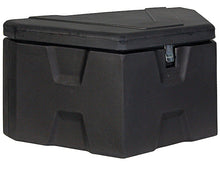 Load image into Gallery viewer, 18&quot;x19&quot;x36&quot; Black Plastic Tongue Toolbox, 1701680