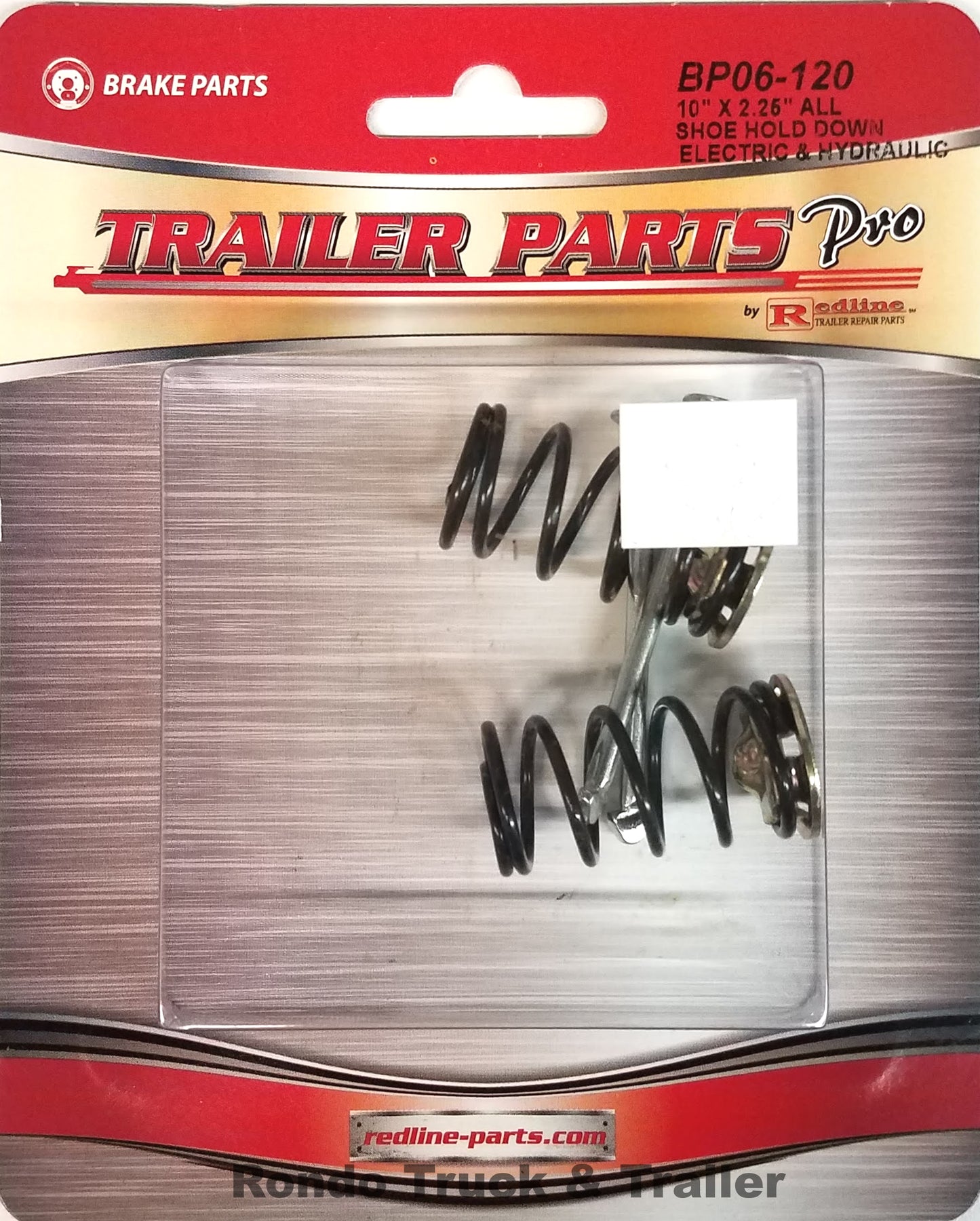 Brake Shoe Hold Down Springs, for 10" Brakes -  BP06-120