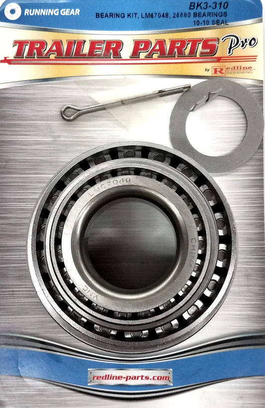 5,200#,  5.2K, Axle Bearing Kit w/2.125" Seal BK3-310