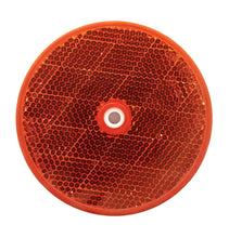 Load image into Gallery viewer, Circular Trailer Reflector, 3 1/4&quot; Diameter, Amber B476A