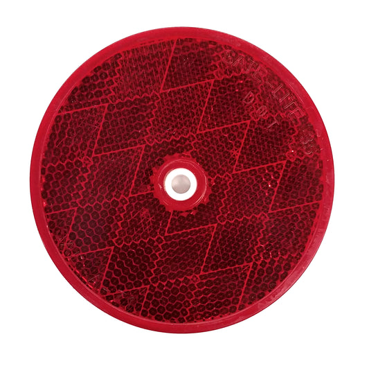Circular Trailer Reflector, 3-1/4" Diameter - B476R