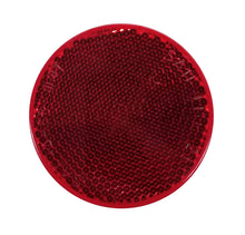 Load image into Gallery viewer, 2 3/8&quot; Round Trailer Reflector, Self-Adhesive, Red B481R