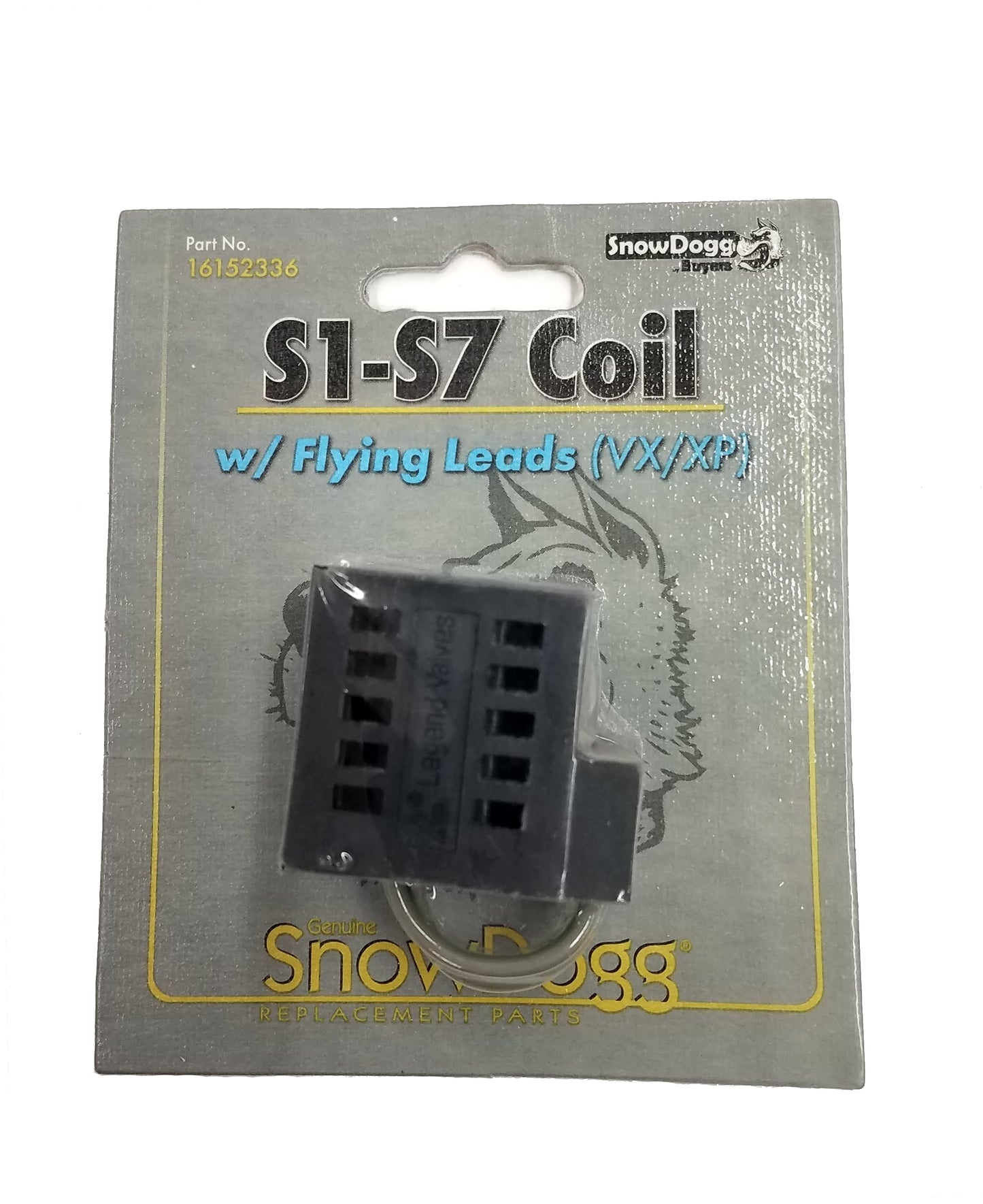 SnowDogg Coil, S1-S7 With Flying Leads for VX/XP Snowplows, 16152336