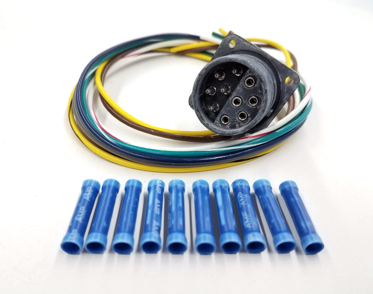 Hiniker 10 Pin Truck Side Snow Plow Wiring Pigtail 38813074