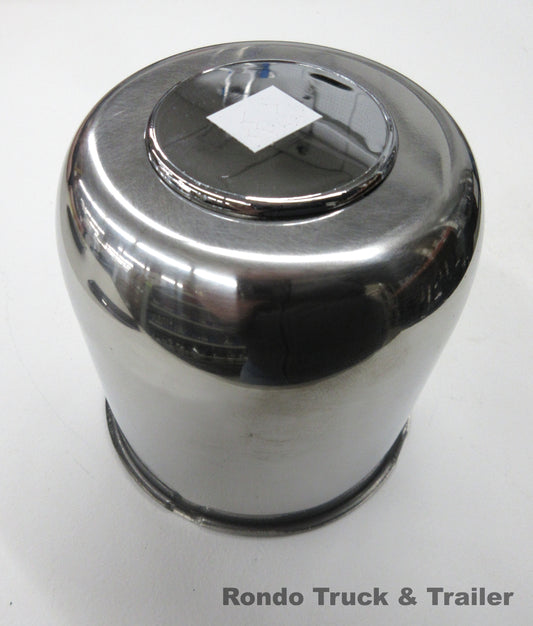 Stainless Steel Trailer Wheel Center Cap, 4.25" Pilot Hole 425EZ-SS