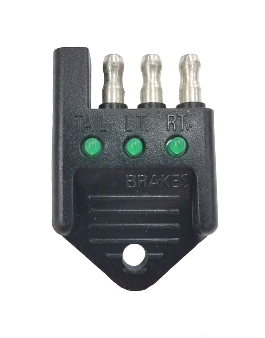 4-Flat Trailer Wiring Tester (Vehicle Side) 4TEST / F4CT *** FREE SHIPPING ***