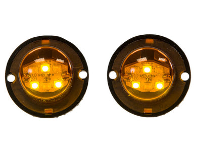 LED Strobe Lights, Amber 8891226