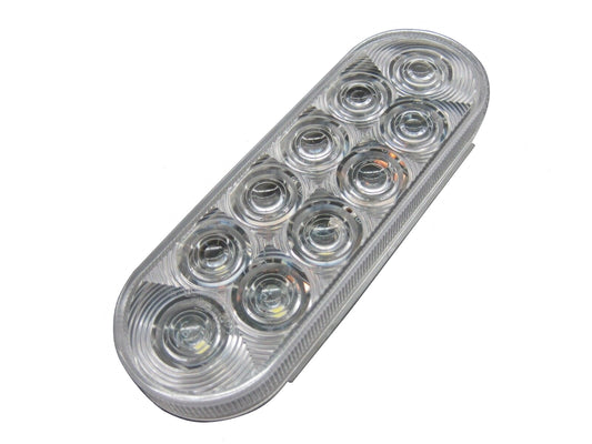 Clear 6" Back-Up Trailer Light BUL-72CB