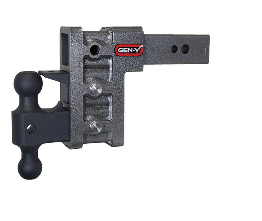 Gen-Y Hitch, 12" Drop/Raise, 5-Position, 2.5" Shank, 21k Capacity, GH-625