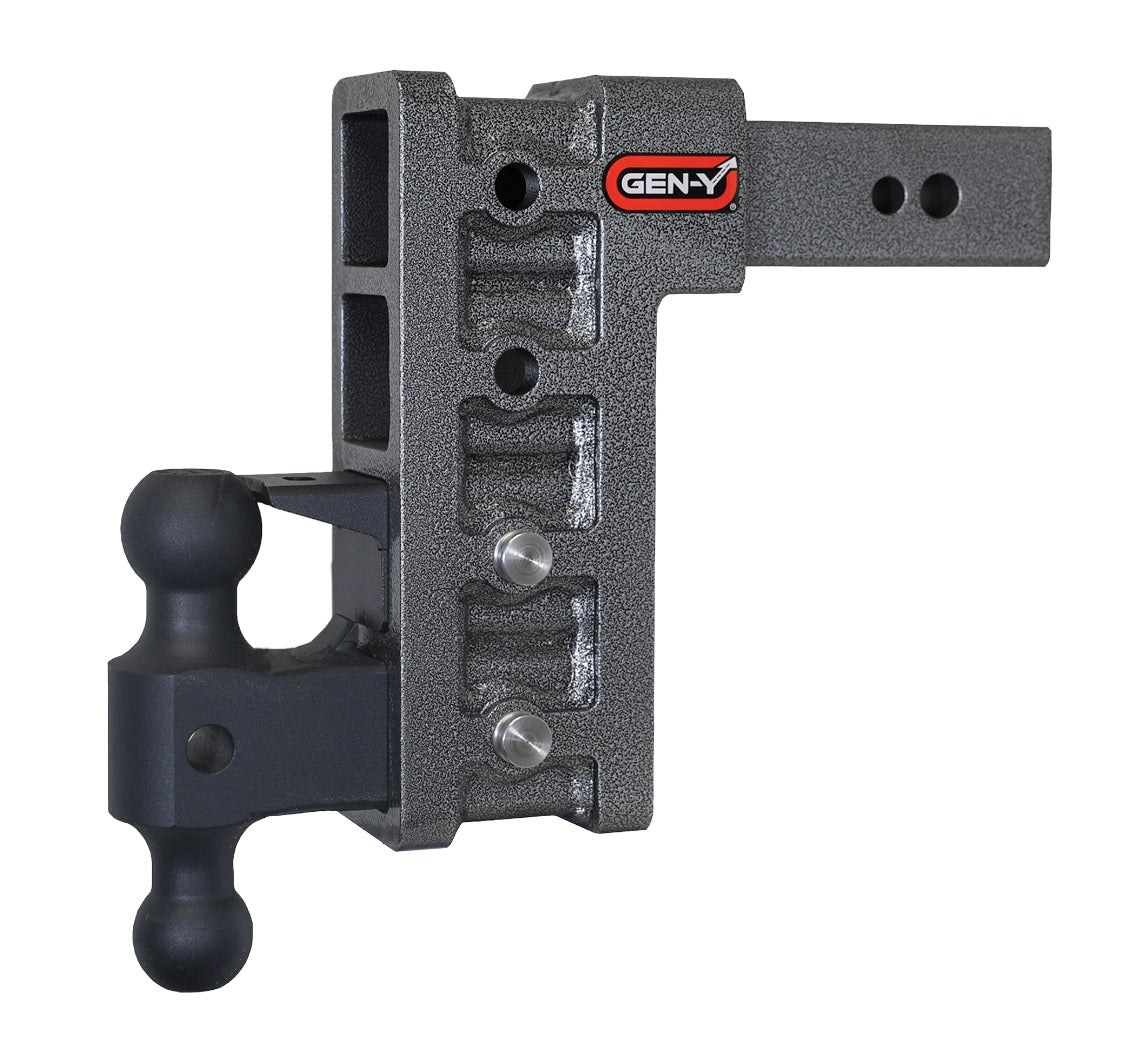 Gen-Y Mega-Duty Hitch, 9" Drop/Raise, 4-Position, 2.5" Shank, 32k GH-1624